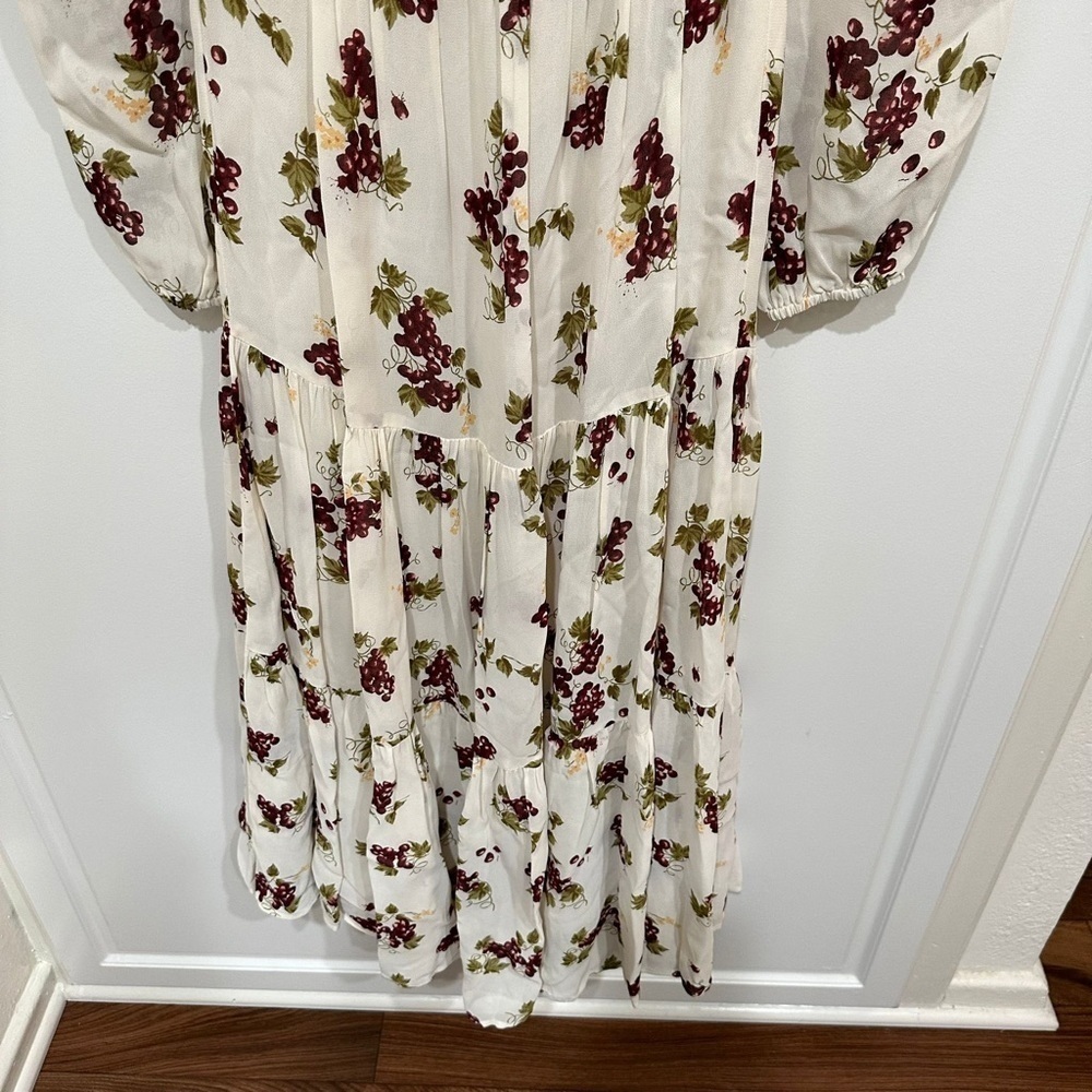 Reformation Kellie Maxi Midi Dress Grapevine Size XS US 0 - Picture 4 of 10